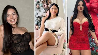 Las novias o esposas de los futbolistas hondureños, así como periodistas deportivas y modelos recibieron el Año Nuevo 2026 luciendo muy hermosas.