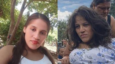 A la derecha, Danesa Bilches cuanfo fue detenida y a la izquierda una foto de hace un par de años.