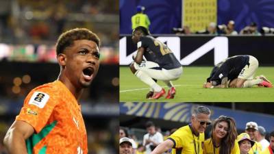 En imágenes: Así se vivió el partido del Mundial 2026 entre Costa de Marfil y Ecuador que terminó con triunfo de los costamarfileños gracias a un gol de Amad Diallo en el minuto 90.