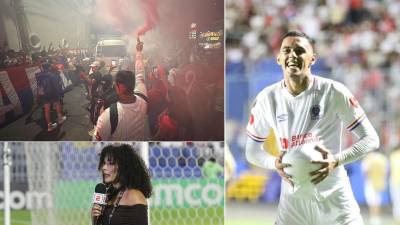 Olimpia demostró quién es el más grande al ganarle al Saprissa de Costa Rica, festejos merengues, dedicatoria, espectacular recibimiento, el enmascarado y hermosas chicas en el estadio Nacional.
