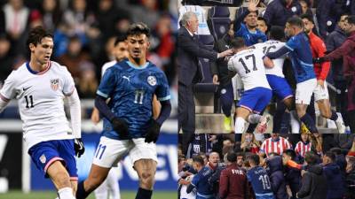 Las cámaras captaron el instante exacto en que el amistoso entre Estados Unidos y Paraguay dejó de serlo, dando paso a una de las escenas más tensas del encuentro.