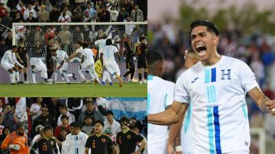 Las imágenes del debut de José Francisco Molina como entrenador de Honduras que empató 2-2 contra Perú en partido amistoso en Madrid, España.