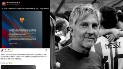 Jorge Messi, padre del astro argentino Lionel Messi, falleció este sábado y la noticia ha generado conmoción: esto dice la prensa y equipos.