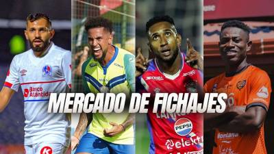 Estos son los últimos movimientos del mercado de fichajes del fútbol hondureño. Los grandes equipos se siguen reforzando. ¡Olimpia quiere robarle goleador al Motagua!
