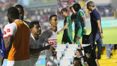 Las imágenes que nos dejó el Clásico que le ganó Olimpia (2-0) al Marathón en la segunda jornada de las Triangulares.