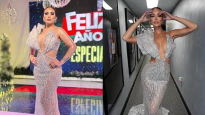 No cabe duda de que la presentadora hondureña Elsa Oseguera fue una de las más hermosas en las transmisiones del pasado 31 de diciembre. Y ahora, se ha dado a conocer que el espectacular que usó la periodista también lo lució tiempo atrás la puertorriqueña Zuleyka Rivera, Miss Universo 2006.