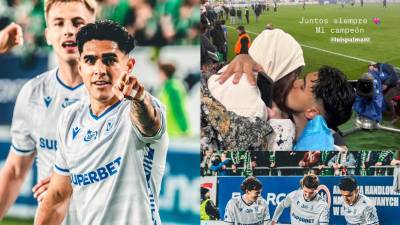 El futbolista hondureño Luis Palma vivió una tarde inolvidable este sábado al coronarse campeón de la Liga de Polonia con el Lech Poznán, luego de la victoria 3-1 frente al Radomiak Radom. Tras el pitazo final, el catracho celebró el título junto a su esposa y compartió una emotiva dedicatoria especial en medio de los festejos.