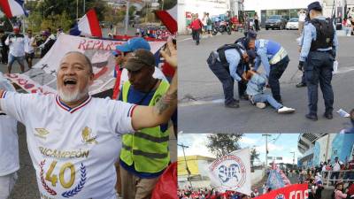 ¡AMBIENTAZO! Diario La Prensa te trae las mejores postales captadas en la previa del emocionante Clásico capitalino entre Olimpia y Real España por la jornada 10.