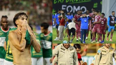 Las imágenes del partido de ida de la Final del Torneo Clausura 2026 que terminó con un emocionante empate 1-1 entre Marathón y Motagua. El campeón de la Liga Nacional de Honduras se decidirá en la vuelta el domingo.