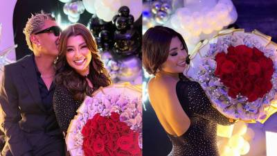 La bella presentadora de televisión Milagro Flores recientemente arribó a sus 32 años y fue sorprendida por el tiktoker Supremo con un ramo buchón lleno de dinero. ¿Cuánto era la cantidad que iba en el ramo buchón?