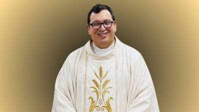 El padre Eduardo Sorto es el asesor de la pastoral familiar arquidiocesana en San Pedro Sula.