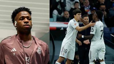 Vinicius fue abucheado al salir de cambio en el juego entre el Real Madrid vs Sevilla.