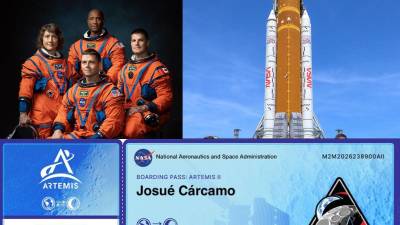 La misión Artemis II de la NASA, que será el primer vuelo tripulado alrededor de la Luna en más de 50 años, no solo llevará astronautas: también viajarán millones de personas, al menos de manera simbólica.