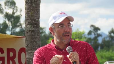 Luis Zelaya, expresidente del Consejo Central Ejecutivo del Partido Liberal (CCEPL).