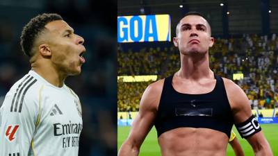 Mbappé le dejó mensaje a su ídolo Cristiano Ronaldo tras igualarle uno de sus récords.