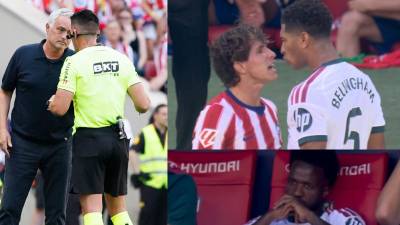 El Real Madrid sufrió una nueva derrota en la Liga Española y lo hizo ante el Atlético de Madrid: así se vivió el derbi, polémicas y los cruces que tuvo Bellingham.