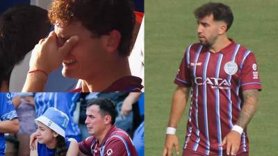 Las dolorosas imágenes del descenso de Godoy Cruz de Agustín Auzmendi a la segunda división del fútbol de Argentina. El exgoleador de Motagua sufrió lo peor para un futbolista y todos terminaron llorando.