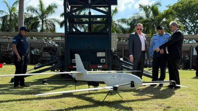 Gerson Velásquez Aguilera, ministro de Seguridad, sostuvo una reunión con la directiva de la Cámara de Comercio e Industrias de Cortés (CCIC), en San Pedro Sula.