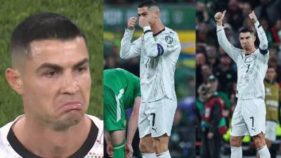 La Selección de Portugal tendrá que esperar nuevamente para sellar su pase al Mundial 2026. Cristiano Ronaldo terminó expulsado.
