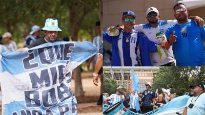 La fiesta ya comenzó en los alrededores del Kyle Field. Cientos de aficionados hondureños y argentinos han convertido la previa del amistoso en un auténtico carnaval futbolero, donde la pasión por la Bicolor y la locura por Lionel Messi son los grandes protagonistas.