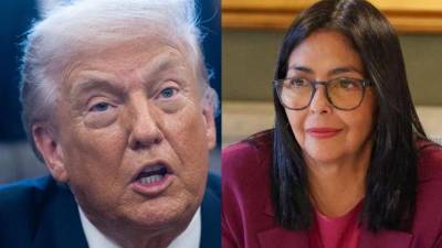 El presidente de Estados Unidos, Donald Trump, y la presidenta encargada de Venezuela, Delcy Rodríguez, sostuvieron una conversación este día.