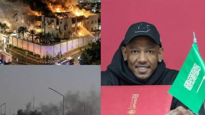 Romell Quioto se encuentra en medio de la ofensiva que sufre Arabia Saudita bajo una escalada de tensiones por ataques atribuidos a Irán, con bombardeos y drones recientes en Riad y otras zonas, en el contexto de un conflicto regional con Estados Unidos e Israel.