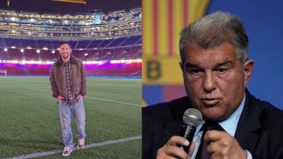 El presidente del FC Barcelona, Joan Laporta, ha reconocido este miércoles que desconocía que la leyenda azulgrana Leo Messi visitaría el pasado domingo el Spotify Camp Nou, un acto de barcelonismo que ha calificado de arrebato simpático y espontáneo.