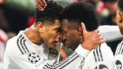 Revelan tenso enfrentamiento que tuvieron Vinicius y Jude Bellingham durante el duelo Bayern Múnich y Real Madrid por la vuelta de cuartos de final de la UEFA Champions League.