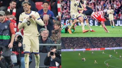 Barcelona gana con drama: golazo de Lamine, polémica arbitral y figura Joan García