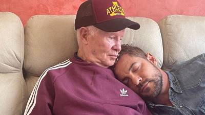 David Bisbal y su padre José Bisbal.
