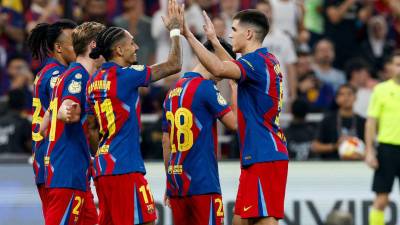 Este podría ser el posible once titular del Barcelona para la final de la Supercopa 2026.