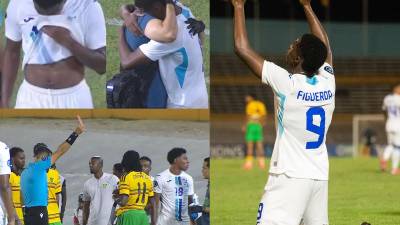 En imágenes el triunfo de Honduras por 0-1 contra Jamaica en la Concacaf Nations League con gol de Keyrol Figueroa, una victoria que se convierte en la primera en la historia catracha en Kingston.