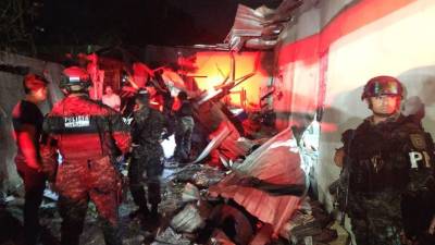 Explosión de pólvora deja un muerto y dos heridos en la colonia 10 de Septiembre, sector Chamelecón