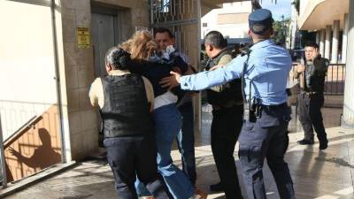 El ataque a la diputada nacionalista Gladis Aurora López ocurrió el jueves 8 de enero en los bajos del Congreso Nacional.