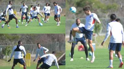 Olimpia se alista para afrontar el Clásico capitalino contra Motagua el domingo y Eduardo Espinel recibe la gran noticia de contar con tres altas importantes. Así fue el entrenamiento de este viernes.