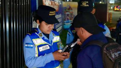 Las autoridades de la DNVT reiteran que los operativos continuarán de manera permanente en distintos puntos de<b> </b>San Pedro Sula.