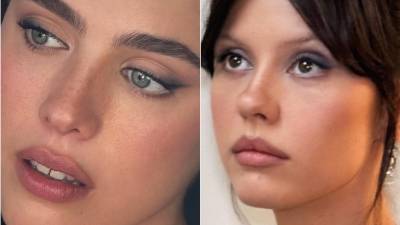 Nina Park prescinde de las cejas laminadas (rellénalas, pero sin exagerar) y de las pestañas postizas exageradas (usa rímel ligero y algunas pestañas postizas individuales en zonas dispersas).