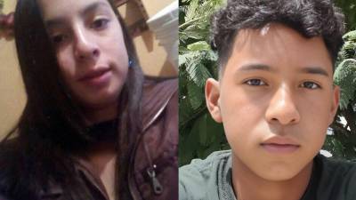 Fotos en vida de María Fernanda y Jonathan Mauricio Torres Sánchez, los dos hermanos que fueron asesinados la mañana del domingo 29 de marzo en la colonia Altos del Trapiche de Tegucigalpa.