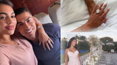 Cristiano Ronaldo y Georgina Rodríguez sorprendieron hace unos meses anunciando su compromiso matrimonial, la modelo lució un espectacular y lujoso anillo y ahora revela detalles de la boda. Filtran el lugar donde sería la celebración y el futbolista adelantó la posible fecha.