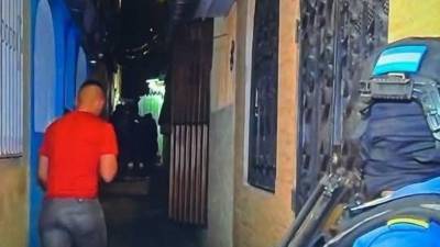 Sitio en el que fueron hallados los cuerpos de las víctimas.