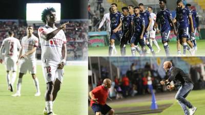 Las imágenes del triunfazo del Olimpia (2-0) contra el Motagua en la tercera jornada del triangular del Torneo Apertura 2025 de la Liga Nacional de Honduras. ¡El León se devoró al Ciclón y lo eliminó!