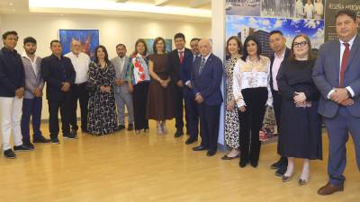 Los artistas presentaron sus obras inspiradas en la cultura y tradiciones de Honduras.