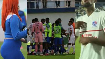 El Olimpia sufrió este sábado su primer tropiezo en el Clausura 2024. Olancho FC lo puso contra las cuerdas con un jugador menos: estas fueron las mejores imágenes del partido