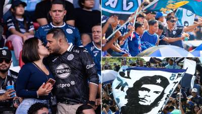Así se vivió el espectacular ambiente previo a la gran final entre Motagua y Marathón, con un estadio lleno de color, pasión, el impresionante show de La Revo y hasta el romántico beso de una famosa periodista.