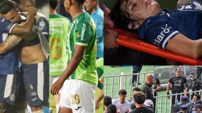 Las imágenes de lo ocurrido durante la gran final entre Motagua y Marathón..