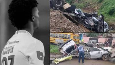 Dueño del camión con el que impactó Demetri Gordon relata lo que pasó tras accidente