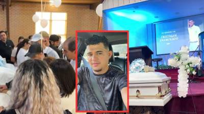 El dolor y la consternación marcaron el velorio del hondureño <b>Cristhian Josué Enamorado Gómez</b>, quien falleció en un trágico accidente en Estados Unidos. Familiares, amigos y seres queridos se reunieron para darle el último adiós en una ceremonia cargada de profunda tristeza, previo a la repatriación de sus restos hacia Santa Bárbara, Honduras.