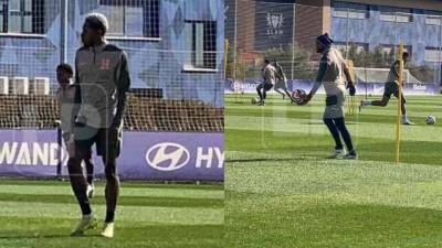 La Selección de Honduras reallizó este jueves su tercer entrenamiento de cara al amistoso ante Perú en España.