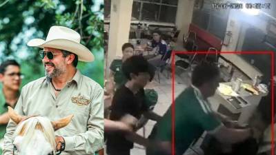 Un video captado por cámaras de seguridad del restaurante Los Focos Amarillos, ubicado en San Pedro Garza García, Nuevo León México, muestra al alcalde del municipio de El Carmen, Gerardo de la Maza, en un incidente en el que presuntamente agredió físicamente a un mesero del establecimiento.
