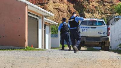El cuerpo quedó en el interior de este motel del barrio Cieneguita.